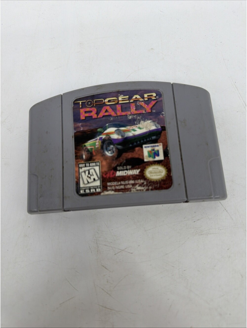 Nintendo 64 N64 Game Only Top Gear Rally